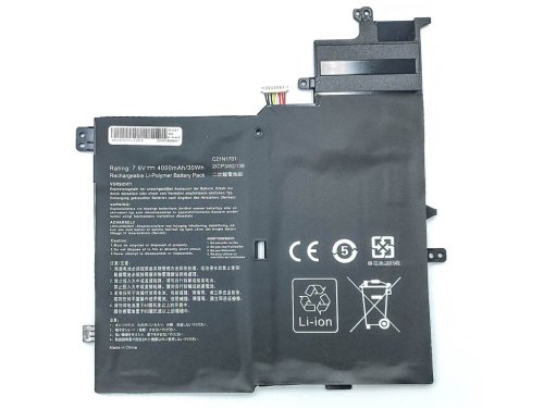 Батарея для ASUS VivoBook S406U S460UA S406UA-BM360T S406UA-BM146T C21N1701 7.6V 4000mAh 30Wh