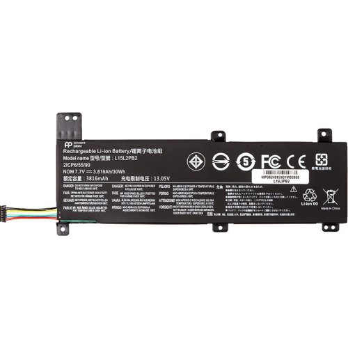 Акумулятор для LENOVO IdeaPad 310-14ISK 320-14IKB 510-15IKB L15L2PB2 7.7V 3816mAh