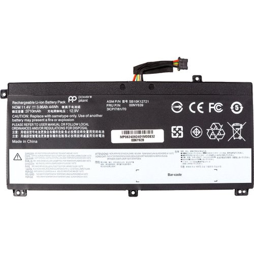 Акумулятор для LENOVO ThinkPad T550 T560 W550 P50s 00NY639 11.1V 3710mAh
