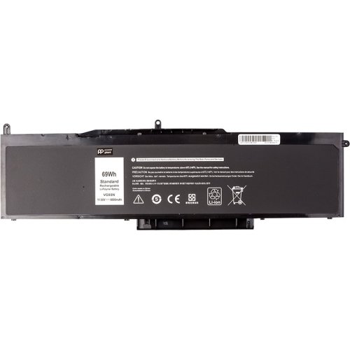 Акумулятор для DELL Precision 15 3520 Latitude 5580  VG93N 11.55V 6000mAh
