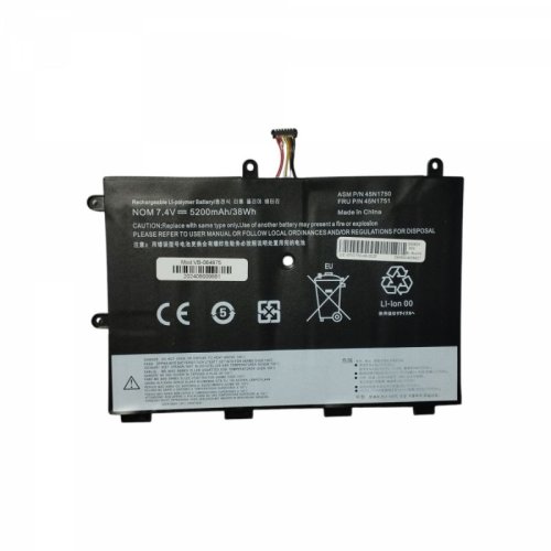 Батарея для Lenovo ThinkPad Yoga 11e  ThinkPad 11e 45N1750 7.4V Black 5200mAh