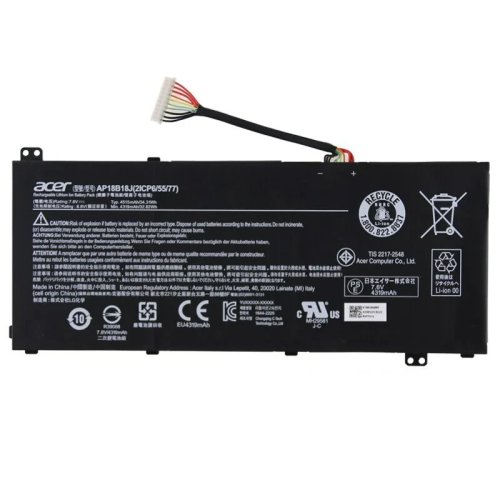 Батарея (оригінал) для Acer Aspire 3 A314-32  A314 -32-C1QB, A314-32-C3E0, A314-32-C4F0, A314-32-C4H0, A314-32-C4XB  7.6V 4515mAh (34.31Wh)