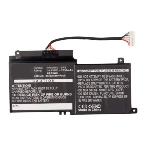Батарея для Toshiba Satellite L40 L50 L55  P50 P55  S55 PA5107U-1BRS 14.4V 40.75Wh 2830mAh