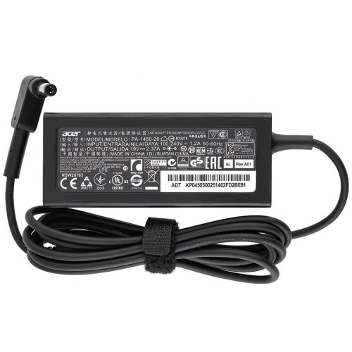 Оригінальний блок живлення для ноутбука Acer 45W 19V 2.37A (5.5×1.7мм) чорний