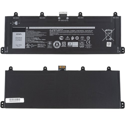 Оригінальна батарея для ноутбука DELL 2VKW9 (Latitude 7320) — 7.6V, 40Wh, чорна