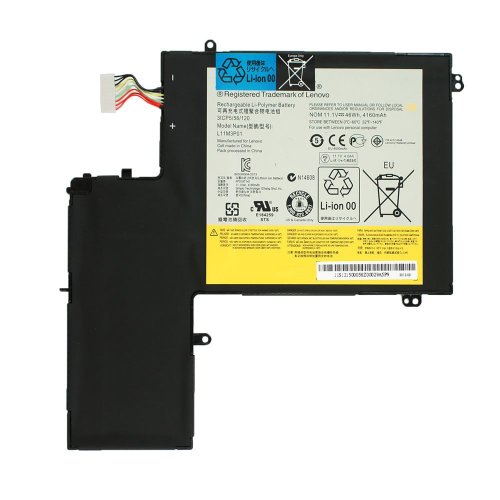 Батарея для ноутбука Lenovo (IdeaPad U310 series) 11.1V 4160mAh Чорна L11M3P01