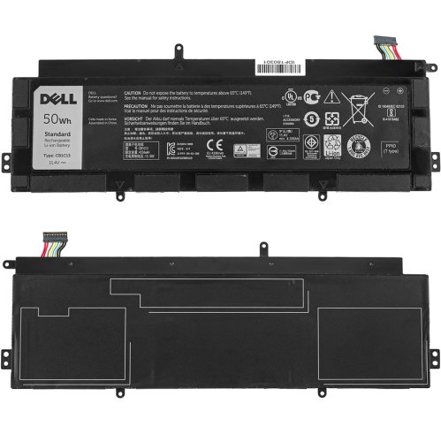 Оригінальна батарея для ноутбука DELL CB1C13 (Chromebook 11) — 11.4V, 50Wh, чорна