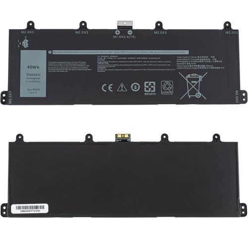 Батарея для ноутбука DELL 2VKW9 (Latitude 7320) — 7.6V, 40Wh, чорна