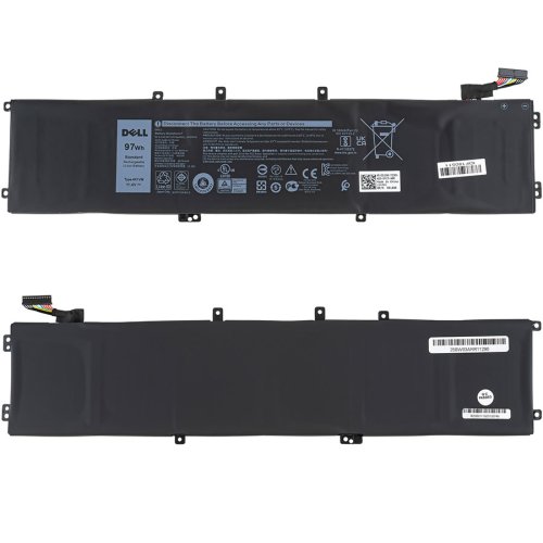 Оригінальна батарея для ноутбука Dell G7 17 7700 — 11.4V, 97Wh, чорна (0W62W6)