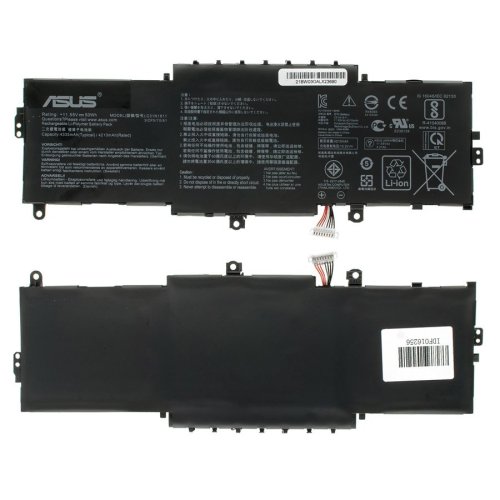 Оригінальна батарея для ноутбука ASUS C31N1811 (ZenBook 14 UX433FA, UX433FN) — 11.55V, 4335mAh, 50Wh, чорна