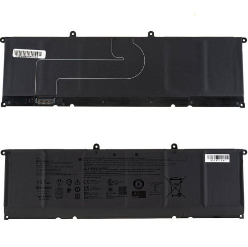 Оригінальна батарея для ноутбука Dell 2M0C5 (Precision 5680) — 11.55V, 8399mAh, 97Wh, чорна