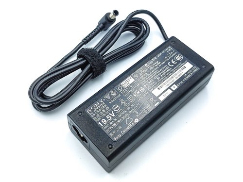Блок живлення для Sony VAIO VGN-FW / VGN-AR / VGN-AW / VGN-NS / VGN-FZ 19.5V 4.7A 90W (6.5×4.4+Pin) ORIGINAL