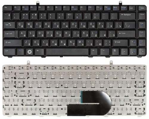 Клавіатура для ноутбука Dell Vostro (1014, 1015, 1088, A840, A860, PP37L, PP38L) Black, RU