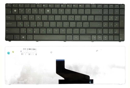 Клавіатура для ноутбука Asus (X53S, X53U) Black, RU