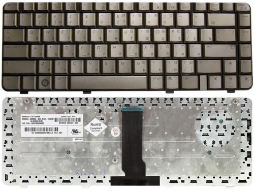 Клавіатура для ноутбука HP Pavilion (DV3000, DV3500) Brown, RU