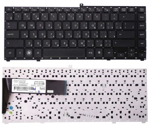 Клавіатура для ноутбука HP ProBook 4410S, 4411S, 4413S, 4415S, 4416S Black, (No Frame) RU