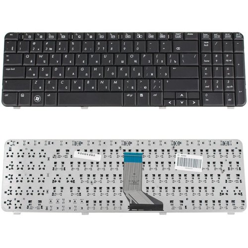 Клавіатура для ноутбука HP Presario CQ61, G61, чорна, російська розкладка