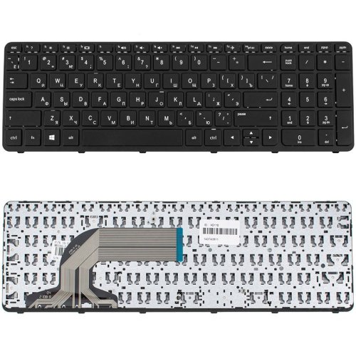 Клавіатура для ноутбука HP Pavilion 15-E, 15T-E, 15Z-E, 15-N, 15T-N, 15Z-N series, чорна