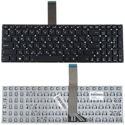 Клавиатура для ноутбука ASUS (A56, K56, S56, S505, S550, R505) ukr, black, без фрейма