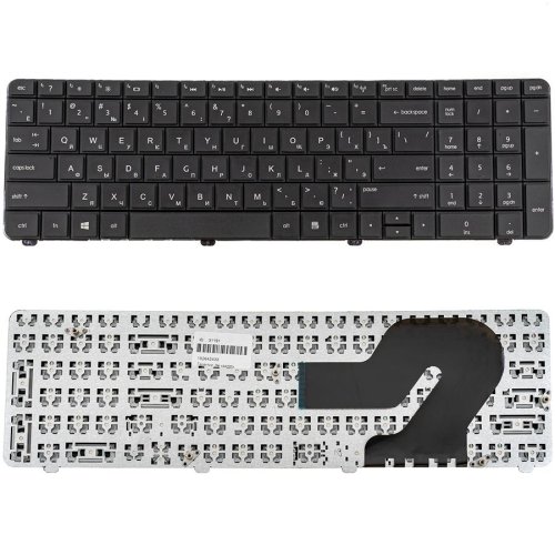 Клавіатура для ноутбука HP Presario CQ72, G72, чорна, російська розкладка