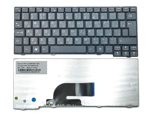 Оригінальна клавіатура для ноутбука Lenovo IdeaPad S10-2, S10-3C, S100C, S11 (RU Black)