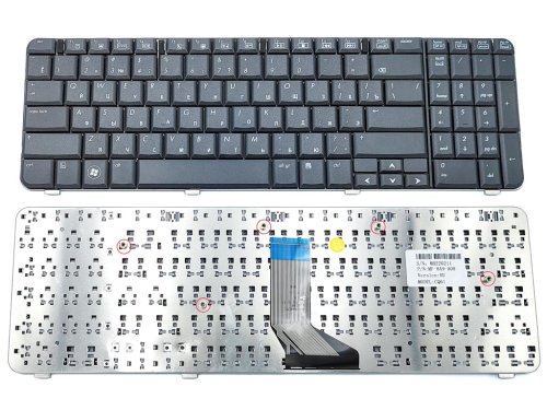 Клавіатура для HP Compaq CQ61, G61 (RU Black)