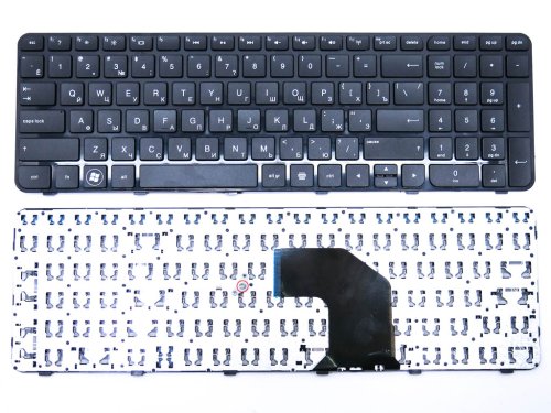 Клавіатура для HP G6-2000, G6-2100, G6-2200, G6-2xxx Series (RU Black з рамкою). OEM