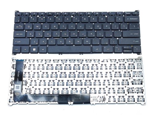 Клавіатура Acer Aspire A314-36, A314-36M, A314-36P, A314-23M, A314-23P, A514-55, A514-56, TMP214-54, N22Q14 (RU Black)