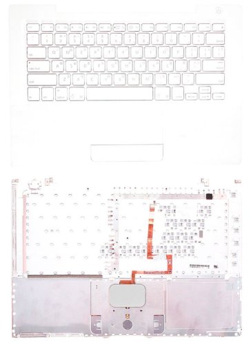 Клавіатура для Apple MacBook (A1181), White, (White TopCase), RU
