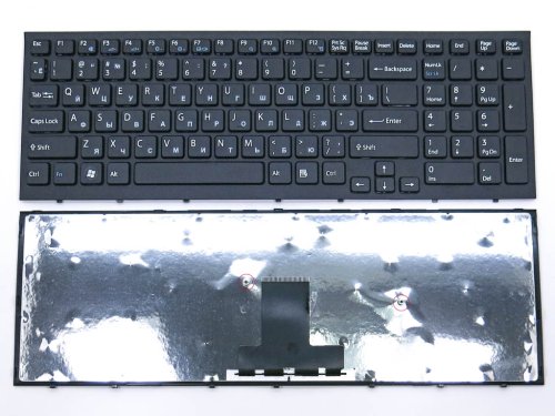 Клавіатура для SONY VPC-EB Series (RU Black з рамкою). OEM