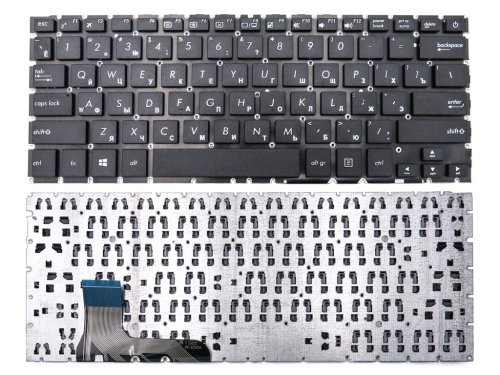 Клавіатура для ноутбука ASUS UX303, UX302, UX303L, UX303LA, UX302LA, UX302LG, UX303LB, UX303LN, UX303U, UX303UA, UX303UB (RU Black без рамки)