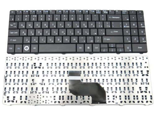 Клавіатура для MSI CR640, CX640, A6400, CX640D, CX640DX, CX640MX (RU Black OLD). Оригінал