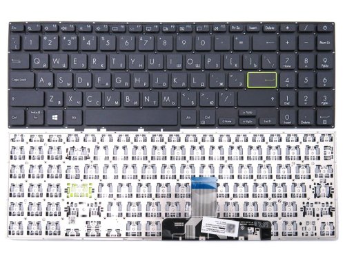 Клавіатура для ноутбука ASUS X521, X521EA, X521EQ, X521FA, X521FL, X521JQ, X521UA, S533, S533E, S533F (RU Black) Оригінал