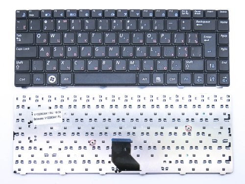 Клавіатура для Samsung NP-R513, R515, R518, R520, R522, R522H, R550 (RU Black). Оригінал