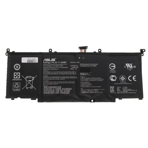 Оригінальна батарея до ноутбуків ASUS B41N1526 (GL502VT, GL502VS, GL502VM, FX502VD, FX502VD) 15.2V 4240mAh 64Wh чорний колір