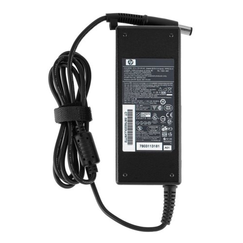 Блок живлення до ноутбуку HP 19V, 4.74A, 90W, 7.4x5.0-PIN, чорний колір (без кабелю!)