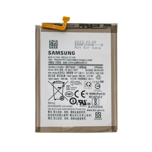 Батарея для телефонів  Samsung Galaxy A21s  A12  A02  M12  2020  SM-A217  SM-A125  SM-A022  SM-M127  EB-BA217ABY   оригінал
