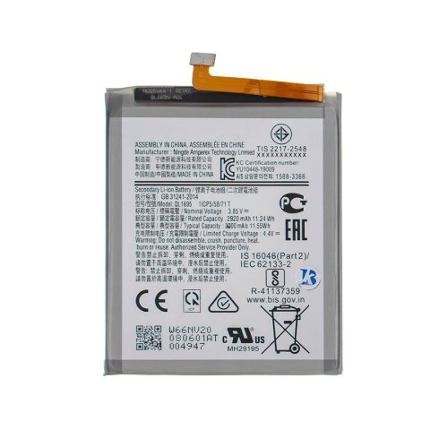 Батарея для телефонів  Samsung Galaxy A01  2020 SM-A015  QL1695  2920mAh   оригінал