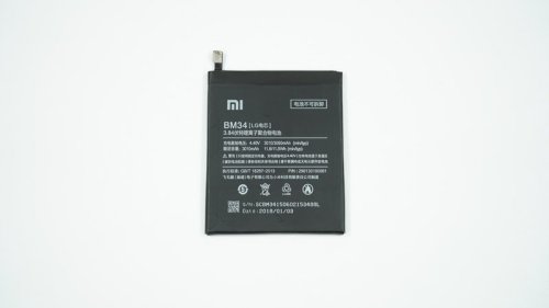 Батарея для телефонів  Xiaomi Mi Note Pro  BM34  3.84V 3010mAh 11.6Wh