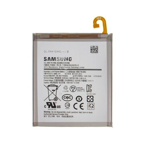 Батарея для телефонів  Samsung Galaxy A10  A7  M10   2018  SM-A105  SM-M105  SM-A750  EB-BA750ABU  3.85V 3300mAh    оригінал