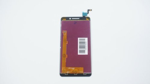 Дисплей для телефону  Lenovo A5000  білий  у зборі з тачскрином  без рамки