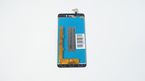 Дисплей для телефону  Lenovo S60 Laser  білий  у зборі з тачскрином  без рамки