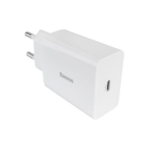 Зарядний пристрій Baseus Speed Mini Quick Charger 1C 20W EU білий  CCFS-SN02