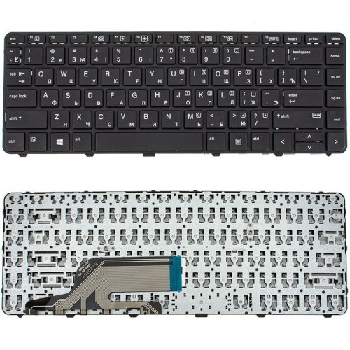 Клавіатура для ноутбука HP ProBook: 430 G3, 440 G3 rus, чорна