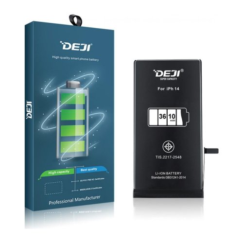 Посилений акумулятор 3610 mAh для Apple iPhone 14 A2883 DEJI