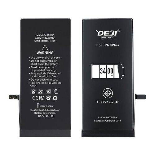 Посилена батарея для Apple iPhone 8 Plus DEJI 3400 mAh