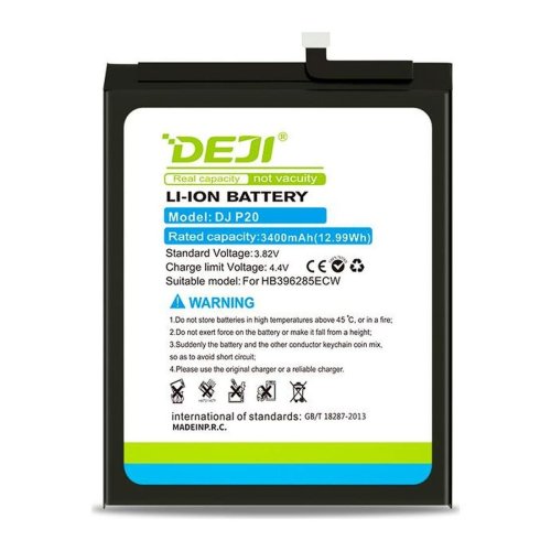 Батарея  DEJI Huawei HB396285ECW для P20 3400 mAh