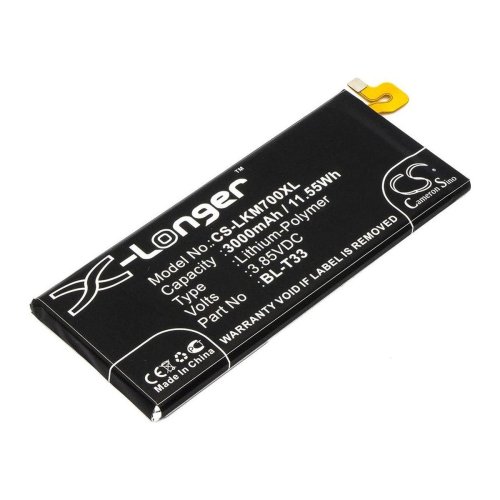Батарея  X-Longer BL-T33 CS-LKM700XL для LG Q6 M700 Q6 Plus M700AN 3000 mAh