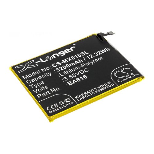 Аккумулятор Meizu BA816 3200 mAh для Meizu V8 X-Longer CS-MX816SL
