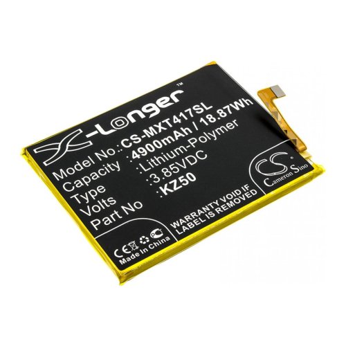 Батарея X-Longer KZ50 CS-MXT417SL для Motorola Moto G Power XT2041-7 4900 mAh